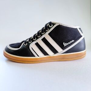 ADIDAS VESPA PX Mid Black and White